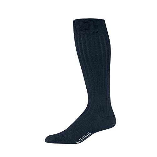 Big and Tall Socks, Merino Wool Over-the-Calf Socks, Ribbed
