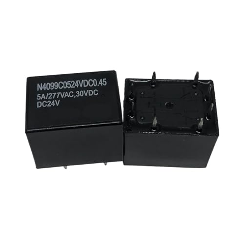 Relé 4137-2C-24V-5A de 8 pines para solucionar fallos de encendido y sobrecargas eléctricas