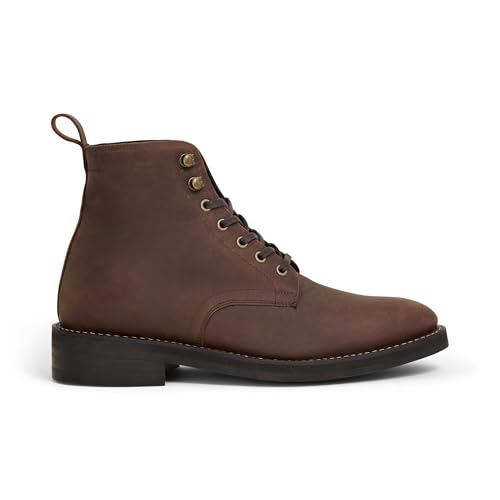 Image of Denali Men's Boot - Premium Full-Grain Leather Ankle Boot with Studded Outsole & Glove-Lined Interior