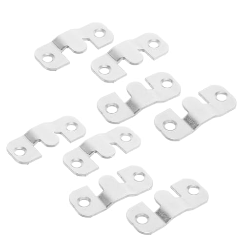 HONMEET 8個 隠されたバックルペンダント ハンガー フレームハンギングハードウェア 額縁フック 写真ハンギングハードウェア 写真ハンギン