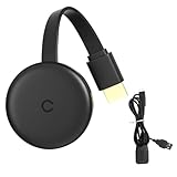 HDMIミラーキャスト【2025年アップグレード新モデル·大画面視聴】ワイヤレス ミラーリング 4K画面 2.4Ghz高速伝送 iPhone/Android対応 WiFi接続 無線 簡単設定 テレビにスマホ画面を映す YouTube視聴対応 接続モード切替不要 Android/iOS/Windows/Mac OS対応 日本語取説書付 ブラック