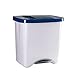 Denox DEN110 Pedalbin Ecológico 50 litros, Azul, 475x360x480 mm, 50