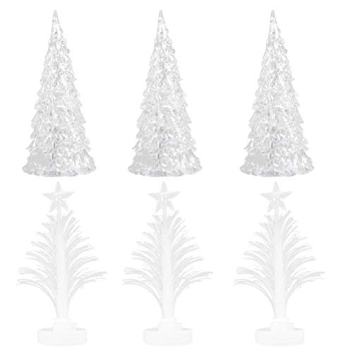 5pcs Christmas Tree Prop Christmas Tree for Decor Creative Christmas Tree Christmas Prop Colorful Tree
