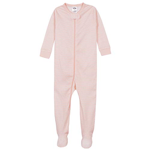 Gerber 06738216A Baby Girls' 2-Pack Footed Pajamas thumb #2