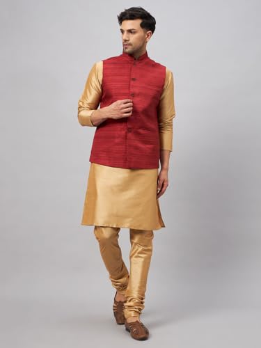 Image of VM Men's Jacket, Kurta and Pyjama Set