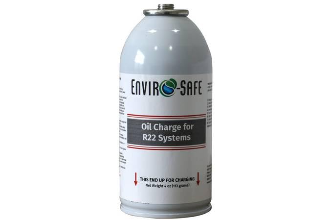 OilCharge A/C Lubricant for R22 Systems – Compressor Oil Additive – 1pk-4oz-Cans Only