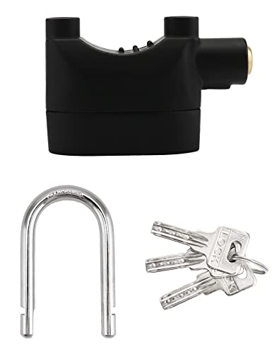 Qwork WD8422 Alarm Lock, 110 Db Anti-Theft Security Padlock thumb #4