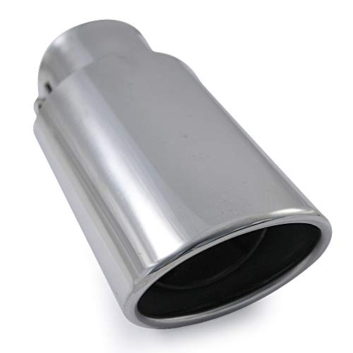 Embout d'échappement 56mm inox universel pour masquer la rouille