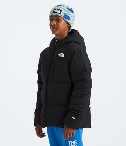 THE NORTH FACE Boys' North Down Hooded Jacket | 600 Fill Recycled Waterfowl Down Insulated, Water Repellent, Zip Pockets2