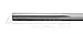 Accusize Industrial Tools 1/4'' H.S.S. Straight Shank Straight Flute Chucking Reamer, Flute Length 1-1/2'', Oal 6'', Right Hand, 6 Flute, 5015-0045