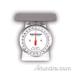 Detecto, PT-25, Fixed Dial Top Loading Scale, 25 lb Capacity