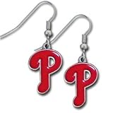 Siskiyou Philadelphia Phillies MLB Team Logo Dangle Earrings