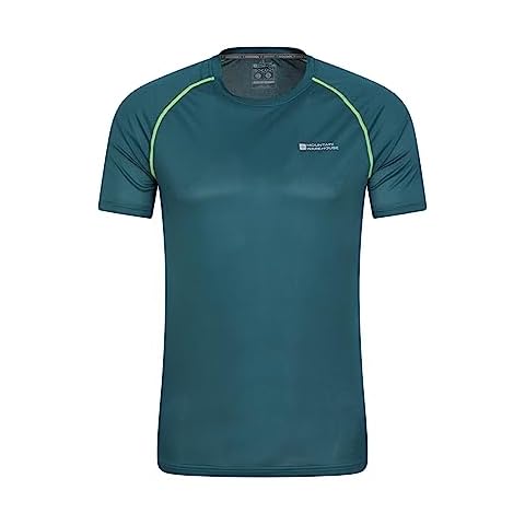 Camiseta Mountain Warehouse Aero II de Manga Corta para Hombre Cover