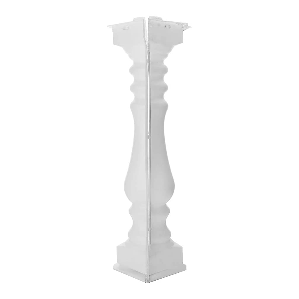 Molde de Columna Romana para Jardín, Efecto Piedra, Bricolaje, Patio, Molde de Pavimento de Plástico para Hacer Cemento, Piscina, Decoración