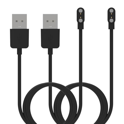 FitTurn Charger Cable Compatible for Kimeag P95 Magnetic Replacement USB Charging Cable for Kimeag H31 Smartwatch Durable Portable Charging Cord