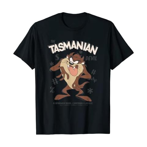 Looney Tunes Vintage Tasmanian Devil T-Shirt Cover
