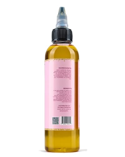The Mane Attraction Multi-Botanical Hair Oil (Castor, Rosemary, Black Seed) 4oz — view 9