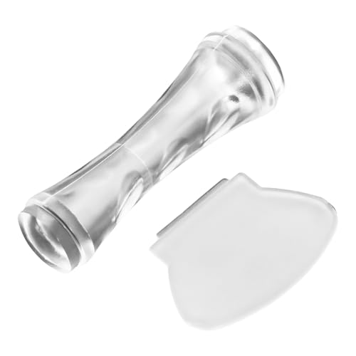 両面ネイルアートスタンパーフレンチチップネイルスタンプジェリーネイルスタンパーシリコンネイルスタンパーマニキュアツール