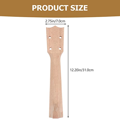 SUPVOX Ukulélé Cou Ukulélé en Bois Partie du Cou Pièces de Guitare Guitare Ukulélé Remplacement Accessoires D… - Les Beatles, Paul McCartney, John Lennon, RIngo Starr, George Harrison SUPVOX Ukulélé Cou Ukulélé en Bois Partie du Cou Pièces de Guitare Guitare Ukulélé Remplacement Accessoires D… – Image 3