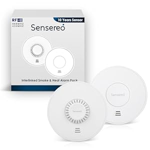 Sensereo Detector de humo y calor, ...