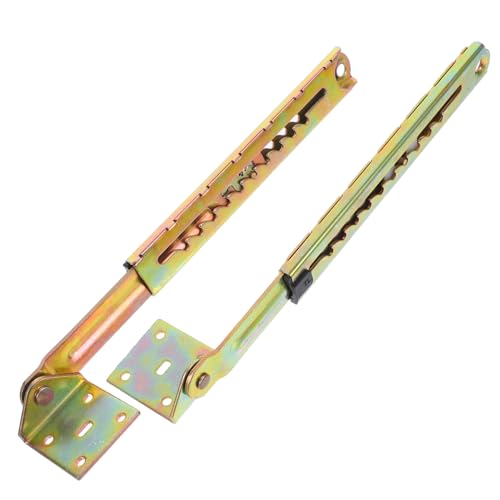 TOBBOMEY 2 piezas Bisagra de Acero Ajustable para Elevación de Cama y Sofá Barra de Elevación Resistente para Altura Muebles Accesorios para Camilla y Sofá Cama