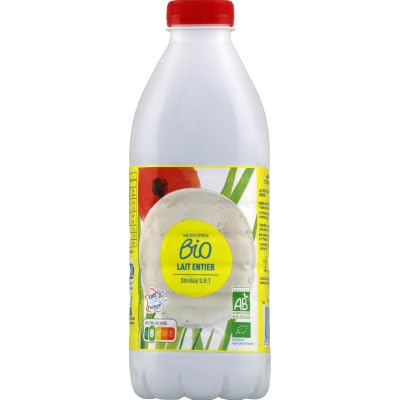 Monoprix Bio Lait entier stérilisé UHT 1L