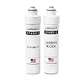 AFC Brand Model # AFC-B2-SDCB Water Filters, Compatible with Brio UVF2, CLPOU520UVF2, CLCTPOU520UVF2, CLCTPOU620UVF2, CLPOU420UVF2 - Made in U.S.A 2Pk - AFC-B2-6M