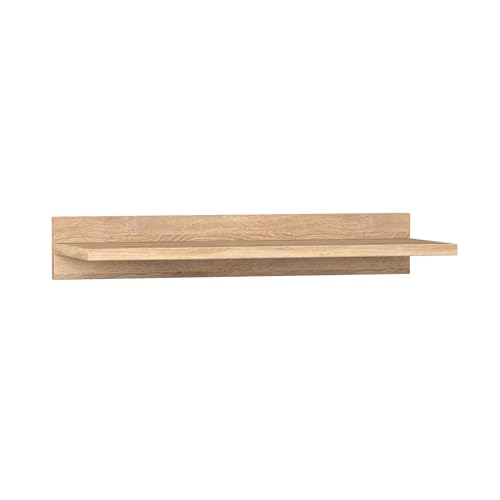 Estante de pared. Color Safir. (Ancho 60 cm/Alto 10 cm/Fondo 24 cm)