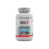 MST Magnesium Citrat 200 mg – hoch bioverfügbar, für Muskeln & Nerven, vegan & ohne unnötige Zusatzstoffe – Made in Germany (180 Tabletten)