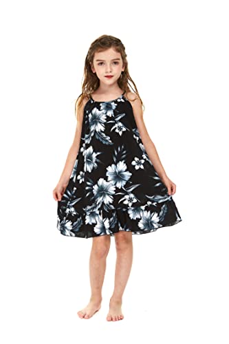 Image of Hawaii Hangover Family Matching Hawaiian Clothes, Midnight Bloom | Family matching Hawaiian outfits, Midnight Bloom, lightweight rayon, machine washable, tropical floral print, luaus, cruises