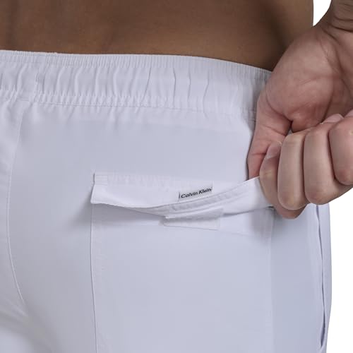 Calvin Klein Men's Swim Swim Trunk,White,XX-Large - image 2