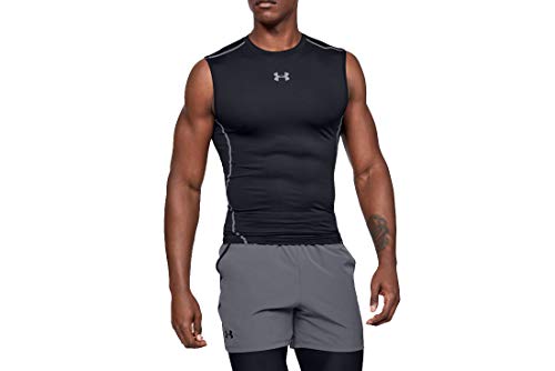 Image of Under Armour Men's HeatGear Compression Sleeveless T-Shirt