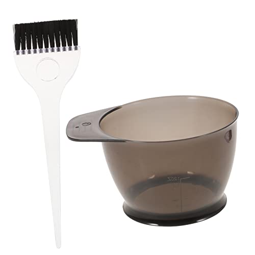 SOESFOUFU Diy Hair Dye Kit 2pcs Professional Hair Dyeing Bowl Brush Set No Mess Easy to Use