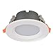 3W 5W 7W Led Downlights Zestaw lamp płaskich Wpuszczane lampy sufitowe 70mm Wycięcie Nie można ściemniać Ciepła biel 3000K Odlewana aluminiowa obudowa do łazienki Korytarz Balkon Kuchnia [Kl