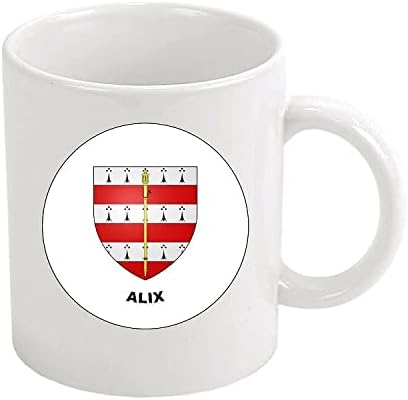 MUG . HERALDIC SHIELD ALIX RHONE FRANCE