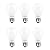 SYLVANIA ECO LED Light Bulb, A19, 100W Equivalent, Efficient 14.5W, 7 Year, 1450 Lumens, Frosted, 5000K, Daylight - 6 Count (Pack of 1) (40884)