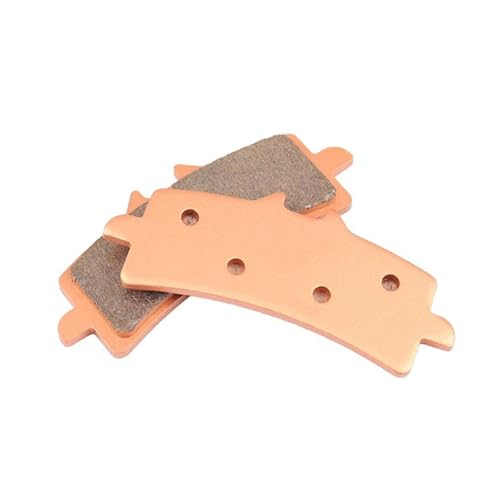 BHYYDS Für TRIUMPH ROCKET 3 III GT 2300 Rocket III R Und ROCKET 3 2500 2019–2025 Motorrad Bremsbeläge Vorne Hinten Motorrad-Bremsbeläge(2pcs front)