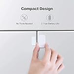 Aqara Zigbee Door and Window Sensor 3 Pack, Wireless Contact Sensor, Home Automation, Requires Aqara Hub (not 3rd-Party), Zigbee Connection, Kid Safety, Compatible with Apple HomeKit, Alexa, IFTTT