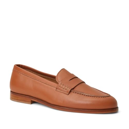 Image of Bruno Magli Women's Lixia Loafers, Leather Shoes, Slip-On Dress Shoes