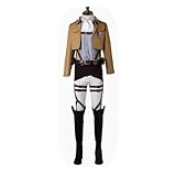 Sasha Braus Ackerman Kirstein Game costumes Cosplay Costume Outfit Halloween Carnival cos Dress costume (Costume, Female XL)