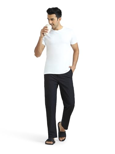 XYXX Men's Checkmate Combed Cotton Regular Fit Pyjama