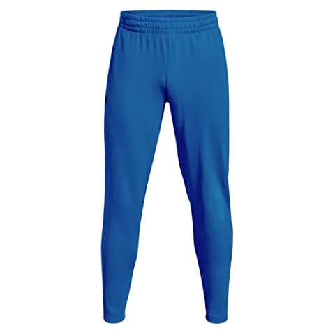 Under Armour Herren UA Rival Terry Tapered Pants 1369472, Blue Reef Cover