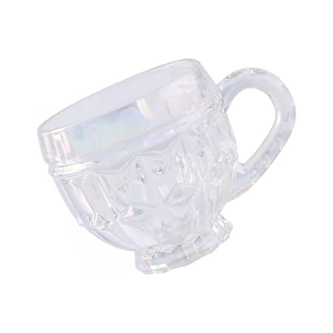 Tasse Accueil Élégant Chocolat Lait Style Boisson Tasse Transparente Verticale Bière Tasses Résistantes Café Unique Cappuccino Potable Chaleur Boissons Poignées Jus Vin Chaud Assortiment Délicat Whisk Cover