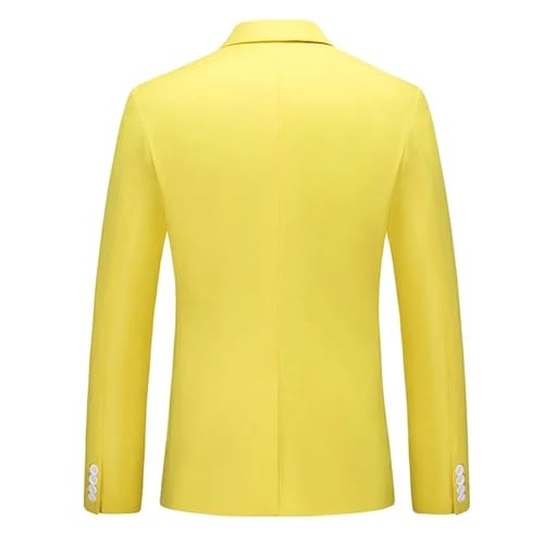 Men Spring Formal Suit Jackets Single Button Slim Fit Formal Business Casual Blazers2