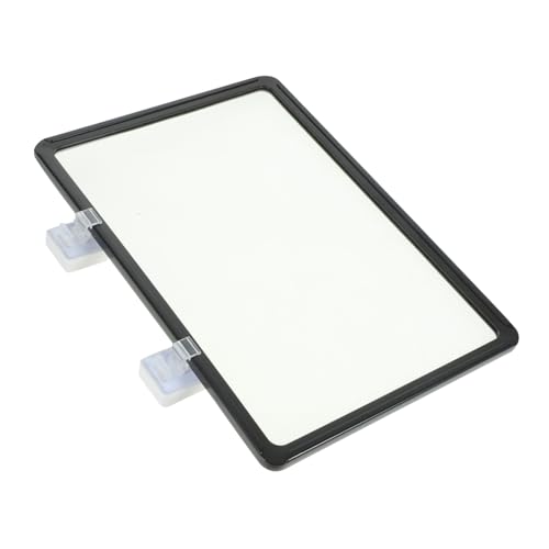 Housoutil 磁気マグネット式倉庫類ラベルボード 簡単設置の黒 磁付棚札表示盤 店舗 スーパーマーケット用多機能価格表示カード