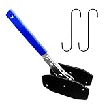 Figpade Brake Caliper Compression Tool,360° Ratchet Caliper Piston Compressor Kit with 3 Brake Caliper Hangers,4-in-1 Universal Brake Pad Spreader for Single/Dual/Four Pistons