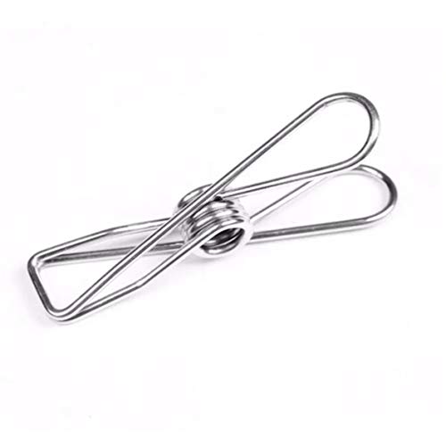 VARAL RETANGULAR DE INOX CASA/APARTAMENTO 20 CLIPS