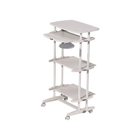 Rocada Computertisch, Kunststoff, grau, 135x53x17 cm Cover