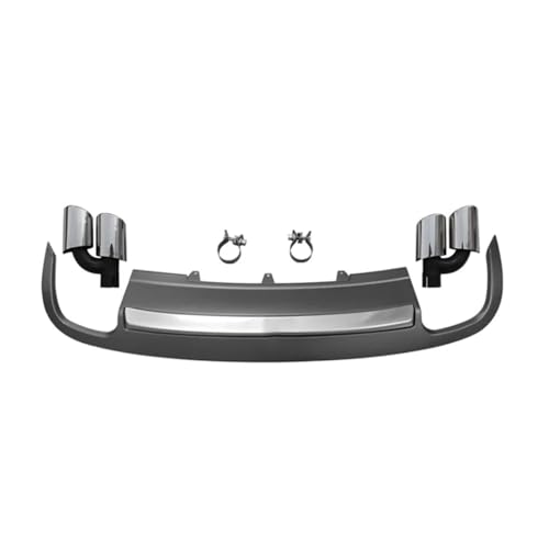 Difusor de escape trasero con salida incluida compatible con Audi A5 B8 2008-2011 3