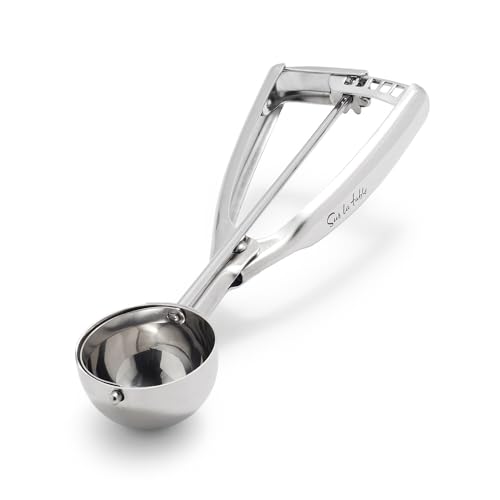 Sur La Table Medium Stainless Steel Scoop, Silver